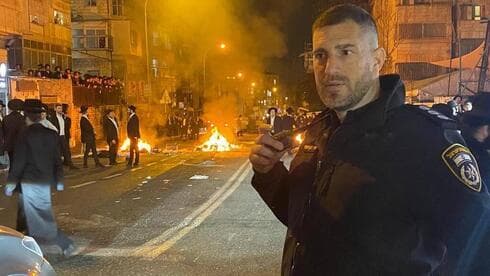 Protestas en los barrios haredíes de Jerusalem.