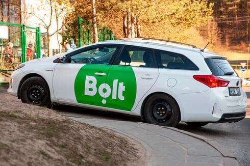 Un vehículo de Bolt. 