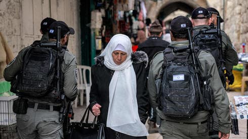 Policía de Fronteras en la Ciudad Vieja de Jerusalem. 