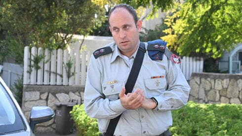 Comandante del Batallón Erez, teniente coronel Hagi Sin Itzik. 