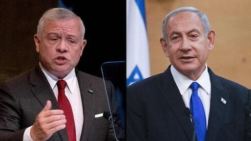El Rey Abdullah II de Jordania; el primer ministro de Israel, Benjamín Netanyahu. (AP) El Rey Abdullah II de Jordania; el primer ministro de Israel, Benjamín Netanyahu.