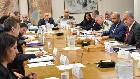 El Gabinete de Seguridad tendrá su primera reunión esta noche, tras el atentado terrorista del viernes. (Kobi Gideon / GPO) El Gabinete de Seguridad tendrá su primera reunión esta noche, tras el atentado terrorista del viernes.