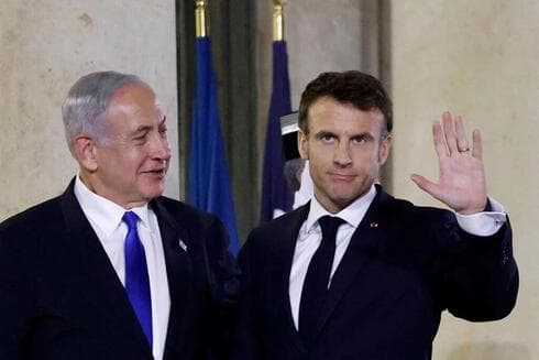Netanyahu Macron