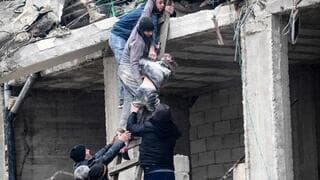 Daños provocados por el terremoto en Siria.