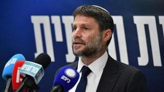Bezalel Smotrich, ministro de Defensa. Para Estados Unidos, darle poder en Cisjordania "equivale a la anexión". 