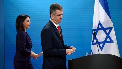 Annalena Baerbock y Eli Cohen en Berlín. 