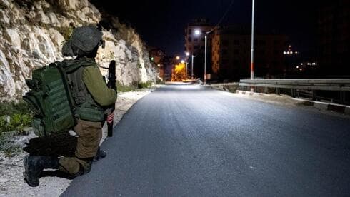 Soldado de las FDI en Cisjordania. 