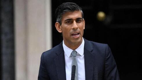 Rishi Sunak, primer ministro del Reino Unido. 