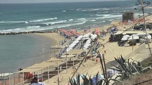 Verano en la costa de Israel.