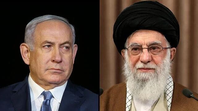El primer ministro Benjamin Netanyahu y el líder supremo iraní Ayatolá Ali Jamenei. (AFP) El primer ministro Benjamin Netanyahu y el líder supremo iraní Ayatolá Ali Jamenei.