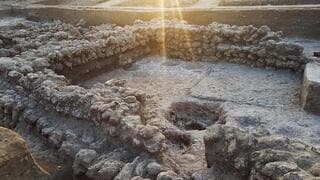 Excavación en Ashkelon.