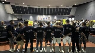 Ex soldados de las FDI en Miami.