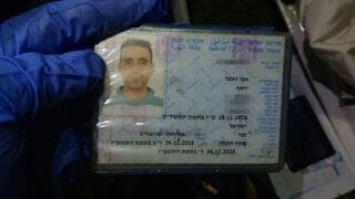 Tarjeta de identificación del terrorista eliminado. 