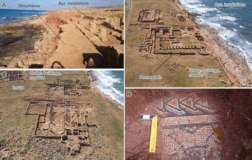 Impactos actuales de erosión en Apolonia. 
