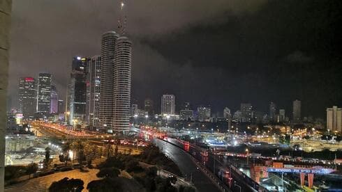 Tel Aviv, de noche. 