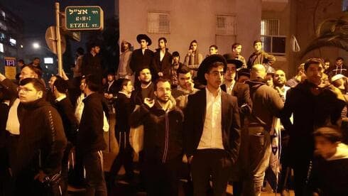 Hombres ultraortodoxos en Jerusalem.