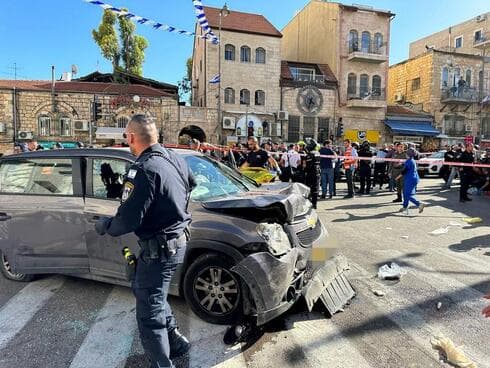 El lugar del presunto ataque terrorista. 
