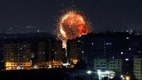 Las FDI atacan objetivos de Hamás en Gaza. 
