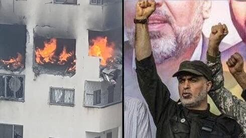El departamento atacado donde fue eliminado Al-Hasni (izquierda). 