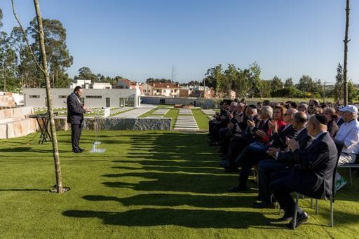 Nuevo cementerio judío en Oporto. 