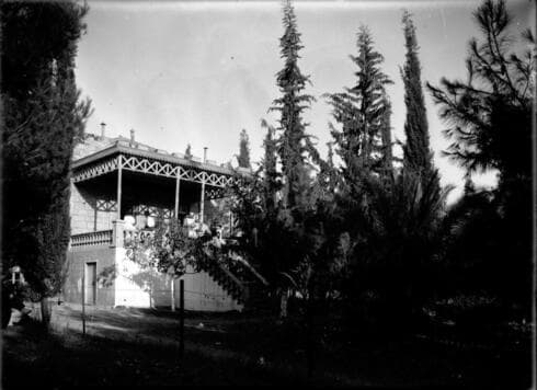 La Casa Herzl en 1926. 