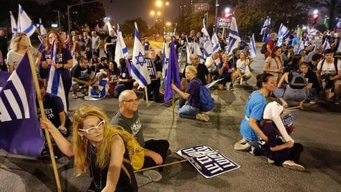 Una imagen repetida en varias ciudades de Israel, por 21° sábado consecutivo. 