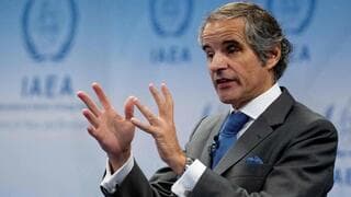 Rafael Grossi, director general de Organismo Internacional de Energía Atómica.