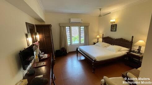 Tissa´s Inn un alojamiento con antiguedades de India. (Andre Madera / Ecoturismo Mundo) Tissa´s Inn un alojamiento con antiguedades de India.