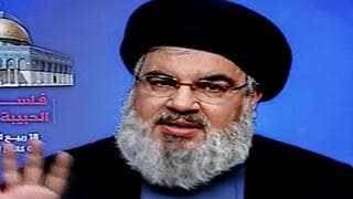 El jefe de Hezbolá, Hassan Nasrallah. 