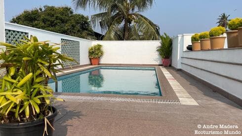 La piscina de Tissa´s Inn. 