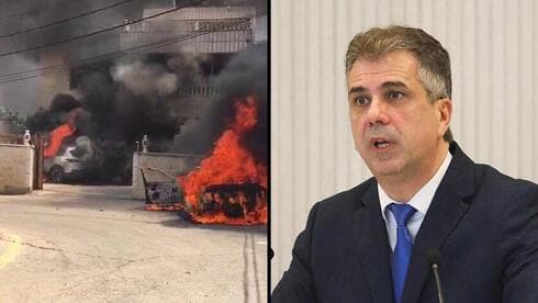 El ministro de Asuntos Exteriores, Eli Cohen, y la violencia de los colonos. 