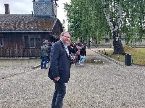 Piotr Cywiński afirma que el proyecto se desarrolló para quienes no pueden visitar el museo en persona. (Itamar Eichner) Piotr Cywiński afirma que el proyecto se desarrolló para quienes no pueden visitar el museo en persona.