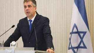 El ministro de Relaciones Exteriores de Israel, Eli Cohen. 