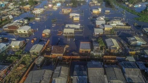 Inundaciones en Brasil.