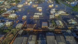 Inundaciones en Brasil.