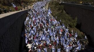 Marcha a Jerusalem. 
