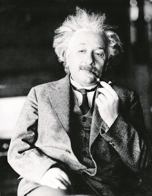 Albert Einstein. 