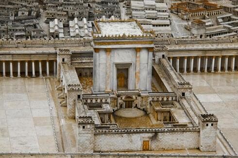 Maqueta del Segundo Templo de Jerusalem
