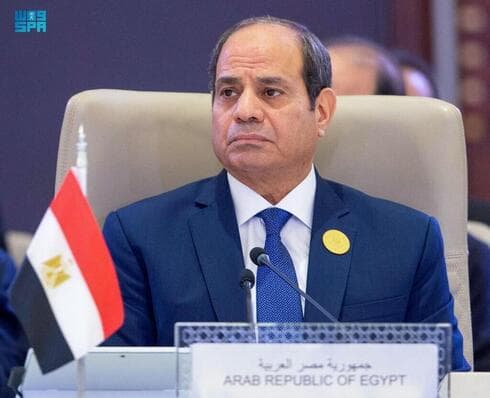El presidente egipcio Abdel Fattah el-Sisi.