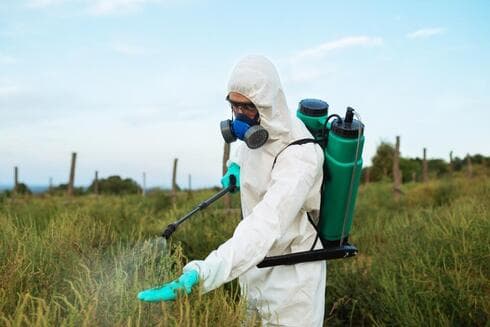 Pesticidas en Israel. 