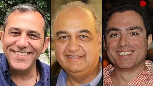 Tres de los prisioneros estadounidenses detenidos en Irán. 
