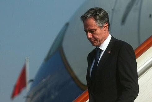 Antony Blinken, secretario de Estado de los Estados Unidos. Estuvo reunido con líderes árabes. (AP) Antony Blinken, secretario de Estado de los Estados Unidos.
