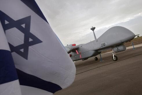 Drone IAI Super Heron. 