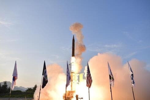 Disparo de prueba del sistema israelí de defensa antimisiles Arrow 3. (Ministerio de Defensa) Disparo de prueba del sistema israelí de defensa antimisiles Arrow 3.
