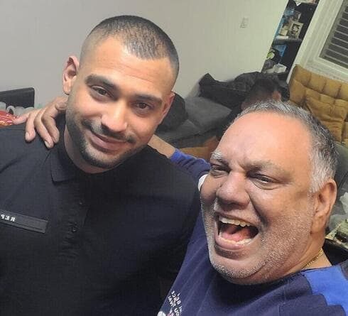 Aviad Nir y su padre Shai Silas Nigreker. 
