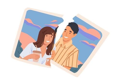 Muchas veces el divorcio es la única solución. 