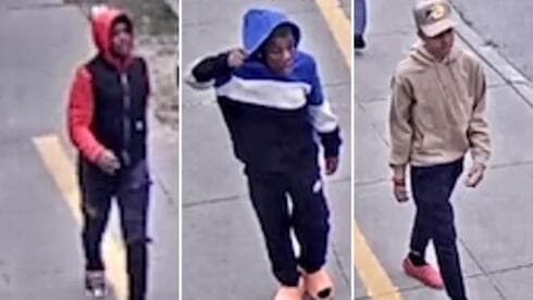 Sospechosos de ataque antisemita en Nueva York, filmados por cámaras de seguridad. 
