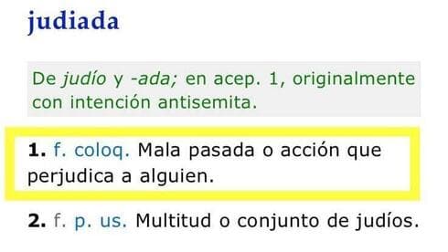 Definiciones que figuran en el diccionario de la Real Academia Española. (Captura de pantalla) Definiciones que figuran en el diccionario de la Real Academia Española.