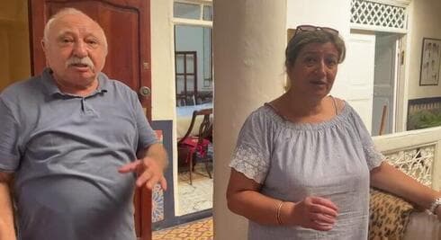 Moshe Haliva y Esther Titi.