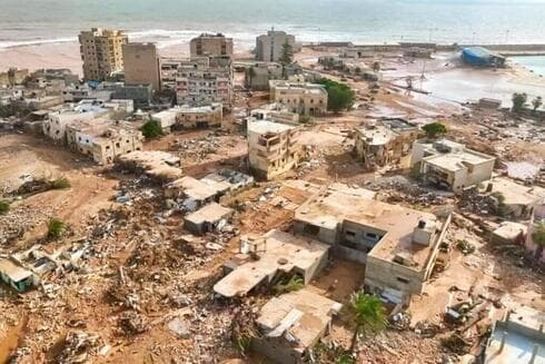 La ciudad no tuvo inversión ni renovaciones desde el golpe que derrocó a Gaddafi. (Media Luna Roja) La ciudad no tuvo inversión ni renovaciones desde el golpe que derrocó a Gaddafi.